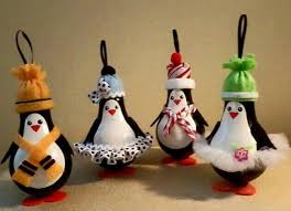 Light Bulb Penguin Ornaments Christmas Ornaments Xmas Crafts Christmas Crafts