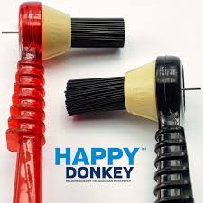 This is group head cleaning brush is made with nylon bristles and a black plastic handle. Group Head Brush Making Coffee The Best Espresso By Cleaning Well