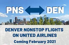 United airlines cmo (den) united airlines cmo (hou) 2625 bay area blvd, suite 400, houston, tx 77058 phone: United Airlines To Begin Nonstop Service To Denver From Pensacola International Airport Fly Pensacola