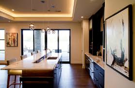 The madison residence in kansas city is all that and a whole lot more. Kc Artisan Home Tour With Starr Homes Contemporary Home Bar Kansas City By Wilson Lighting Houzz