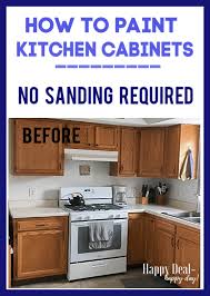 How To Paint Kitchen Cabinets No Sanding Required Kitchencabinets Kitchencabinetideas Kitchenca Kitchen Paint Painting Kitchen Cabinets Kitchen Cabinets