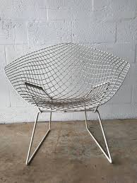 Original Harry Bertoia Diamond Chair For Knoll Distressed Industrial Finish Harry Bertoia Diamond Chair Harry Bertoia Bertoia