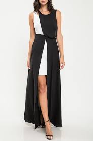 Black And White Color Block Dress Plus Size Black And White Color Blocked Draped Maxi Dress Black And White Cocktail Dresses Drape Maxi Dress Colourful Outfits