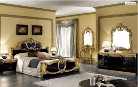 Gold gives any space the desired glamor associated with luxury and black says mystery, inviting you to sink into bed at the end of the day in the most opulent bedroom you can think of. Modern Black And Gold Bedroom Ideas Novocom Top