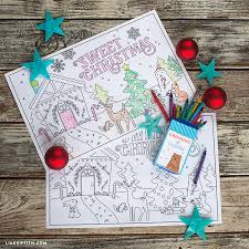 Maybe you would like to learn more about one of these? Kid S Coloring Placemats For Christmas Lia Griffith