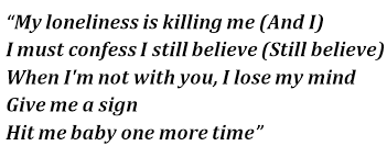 Baby One More Time By Britney Spears Song Meanings And Facts
