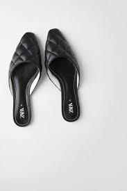 10 On Trend Shoes To Shop At Zara Immediately Zara Mules Trending Shoes Flat Mules