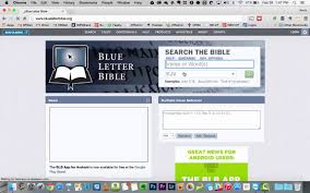 Blue Letter Bible 1 Of 6 Best Online Bible Study Sites Youtube