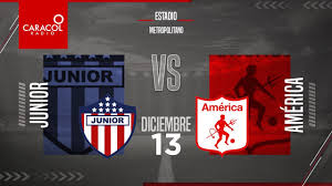Junior recibe a atlético nacional por el boleto a. En Vivo En El Fenomeno Del Futbol Junior Vs America Semifinal Vuelta Liga Betplay Youtube