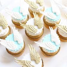 Get the best deals on cake toppers & cupcake picks. Angel Cupcakes Baby Boy Birthday Cake Angel Baby Party Cupcake Toppers