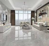 Modern 600x1200mm Large Glazed Porcelain Tiles Gray Marble Design for Interior Wall Square Shape Part of Green Color Family