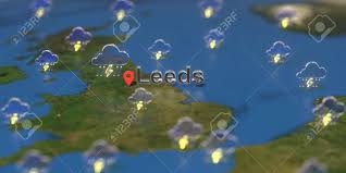 The sportsrush presents for you the detailed weather prediction for the eng vs ind 3rd test. Leeds City And Stormy Weather Icon On The Map Weather Forecast Related 3d Rendering Stock Photo Picture And Royalty Free Image Image 158649913