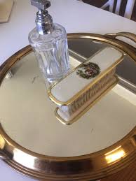 French Vintage Mirror Tray Vanity Tray Art Deco Serving Tray Antique Display Tray In 2020 French Vintage Mirror Vintage Mirror Antique Shops