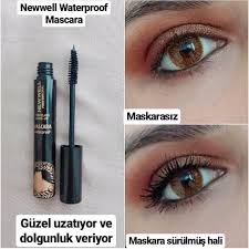 Makeupbalance Newwellin Waterproof Maskarasi Kirpikleri Guzel Uzatiyor Dolgunlugu Ikinci Katta Daha Iyi Benim Makyaj Cantama Girmeyi Kirpik Makyaj Guzellik