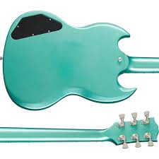 The kirk douglas sg is as versatile as its namesake, primed to tap every tone you might need to rock out with today's demanding music. Gibson Kirk Douglas Signature Sg Inverness Green