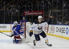 Vesey won the hobey baker award in 2016. Vesey Hutton Help Sabres Hold On To Beat Rangers 3 2