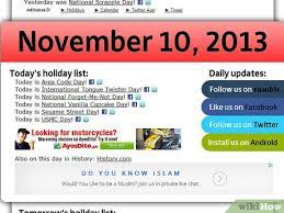 Today is not holiday is not correct (see below). How To Determine What Holidays Exist Today Online 8 Steps
