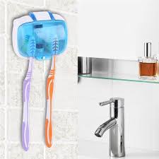 Free Shipping Buy Uv Light Toothbrush Sterilizer Toothbrush Sanitizer Cleaner Holder Tool Wall Moun Sanitize Toothbrush Brushing Teeth Uv Toothbrush Sanitizer
