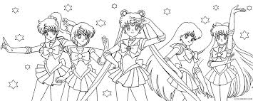 This sailor moon coloring sheet features the secret identity of minako aino, our very own sailor venus. Free Printable Sailor Moon Coloring Pages For Kids