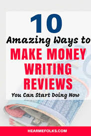 Maybe you would like to learn more about one of these? 10 Best Ways To Make Money Posting Reviews Hearmefolks