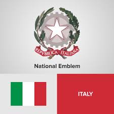 The emblem of italy was adopted by the newly formed italian republic on 5 may 1948. Italien National Emblem Karte Und Flagge 343794 Vektor Kunst Bei Vecteezy
