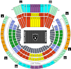 Lv Raiders Stadium Seating Chart Jaguar Clubs Of North America
