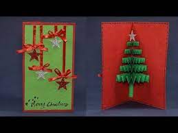 3d christmas pop up card | how to make christmas tree greeting cardsubscribe here : Pin On Handmade Cards