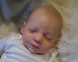 Realborn Steven asleep . SOLD