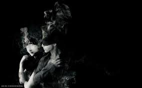 Love Couple Abstract People Black White Forever Together Hd Widescreen Wallpaper Dark Wallpaper Black Background Wallpaper Black Backgrounds
