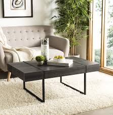 Adds a bold statement to your living room. Safavieh Home Tristan Modern Rustic Black Coffee Table Buy Online In Dominica At Dominica Desertcart Com Productid 88665086
