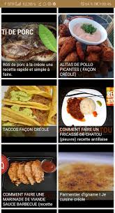 De délicieuses recettes de cuisine creole en photos, faciles et rapides. Recettes Creoles For Android Apk Download