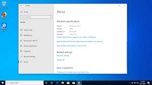 Checking your windows version via the control panel. How To Check Windows 10 Version