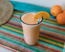 If you leave it for even 10 minutes, the smoothie will likely separate into 2 parts. Frothy Orange Smoothie 14 Six Clever Sisters