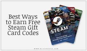 Don't hesitate, just jump on it and get free gift card codes. 30 Legit Ways To Get Free Steam Gift Cards Blissbustle Com