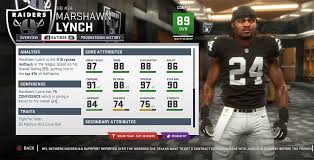 madden 19 oakland raiders player ratings roster depth