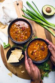 Hip tips for making slow cooker keto taco soup hi chloe! Instant Pot Vegan Taco Soup Make It Dairy Free