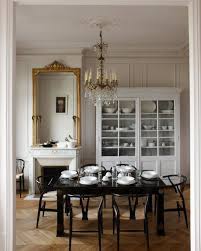 The table and chairs can truly make or break the whole scene. 31 Beautiful Parisian Dining Rooms Parisian Dining Room Dining Room Design Beautiful Dining Rooms