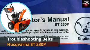 How To Replace A Husqvarna Snow Blower Spark Plug Youtube