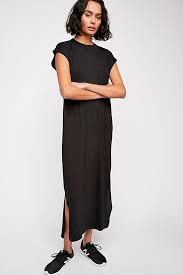All Day Long Midi T Shirt Dress In 2020 Long Midi Dress Shirt Dress Long Tshirt Dress