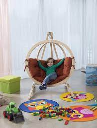 Hanging chairs are perfectly suited for outdoor use in your backyard, patio, porch or pool deck but are stylish enough to be used indoors in any room of the house. Indoor Swings Swinging And Rocking In Kids Room Hanging Chairs