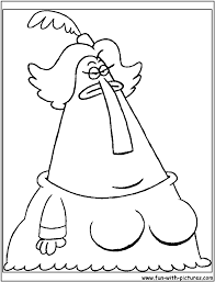Winter hat coloring page inspirational kids coloring page simple. Ms Endive Chowder Coloring Page
