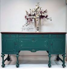 Westminster Green Buffet Green Painted Furniture Staining Furniture Milk Paint Colors