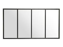 Caracteristiques Techniques Matiere Contour Metal Miroir Verre Deco Sliding Doors Decor