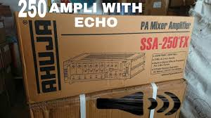 Ahuja 250w audio amplifiers specifications: Ahuja Ssa 250 Fx Unboxing Review Youtube