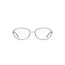 Walmart Women's Rx'able Eyeglasses, Mv028 Edith, Red, 53-16-140