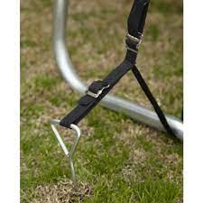 This trampoline anchor kit fits all round or rectangle trampolines. Jumpking Trampoline Wind Stake Anchor Kit 4 Pack Walmart Com Walmart Com