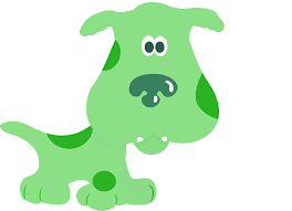 Green Puppy Blues Clues Blue S Clues Kids Shows