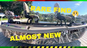 Deluxe package and continental trailer. World S Best Small Fishing Boat Rare Opportunity Like New Youtube