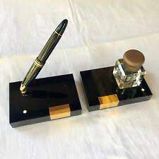 We did not find results for: Montblanc Meisterstuck Fountain Pen 14k Gold Desk Stand And Crystal Inkwell Fountain Pen Pen Gold Desk