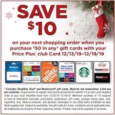 98 coupons and 2 deals which offer $20. Shoprite Buy 50 In Select Gift Cards Get 10 Savings Coupon Miles To Memories